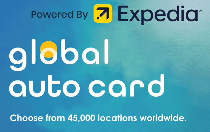 Global Auto Card powered by Expedia Gift Card GBP