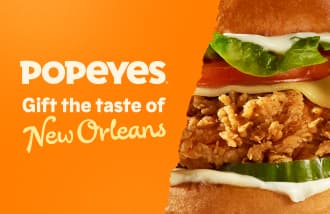 Popeyes Gift Card GBP